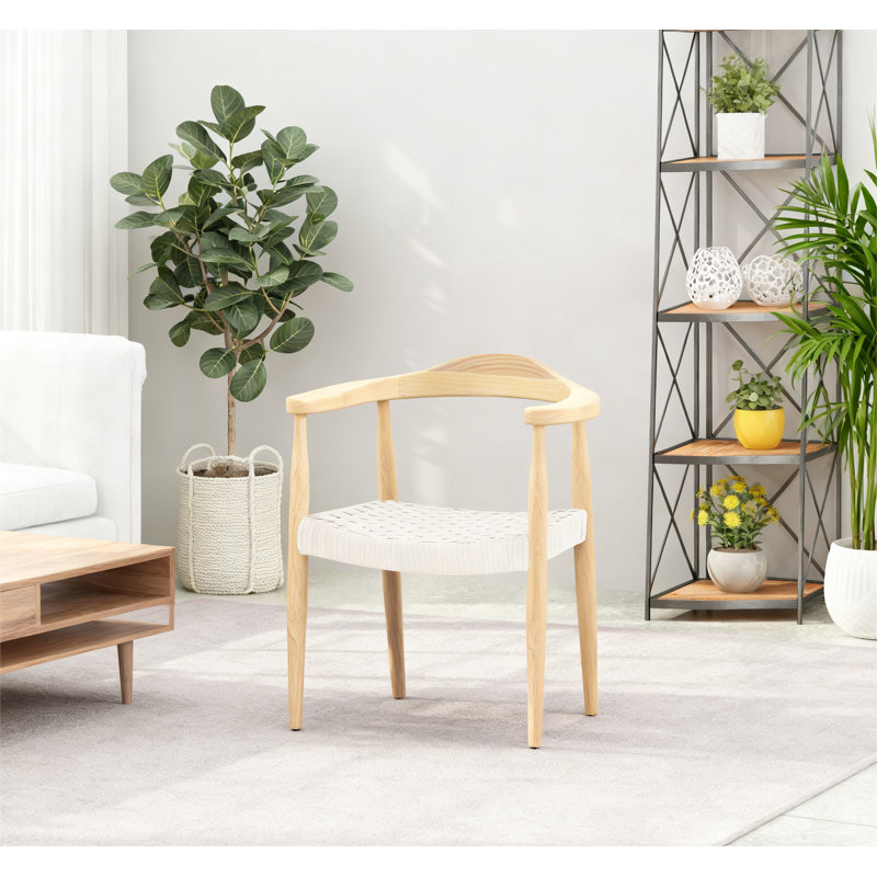 Chaise de salle à manger avec accoudoirs