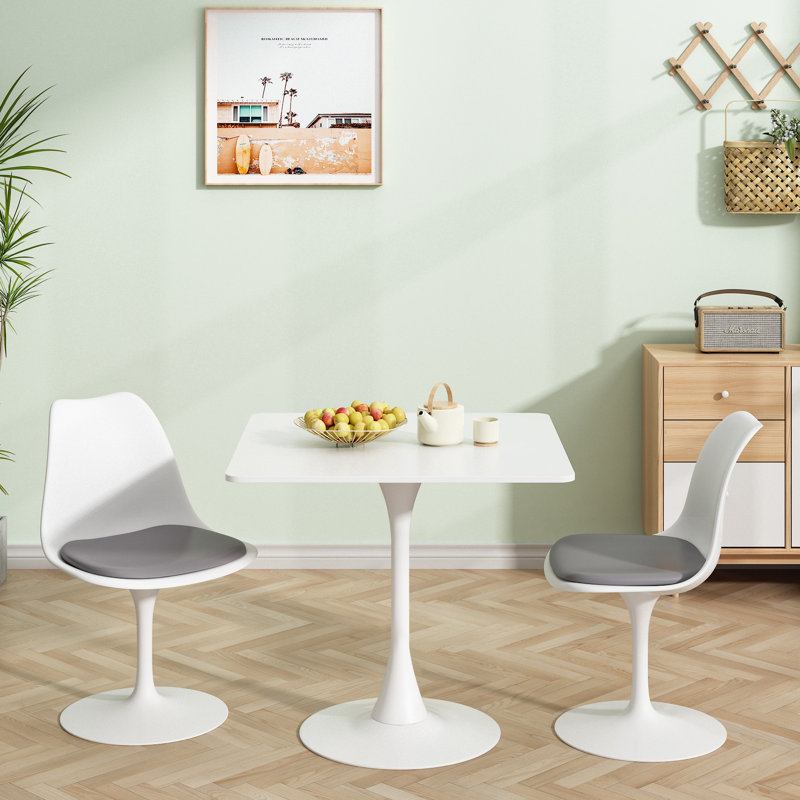 Square Mid-century Dining Table Coffee Table