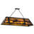 Rustic Lodge 6 - Light Textured Black Pool Table Lights Pendant