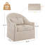Fauteuil d'appoint demi-tonneau pivotant 30,3 po Martha-1599092306