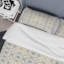 Ensemble de housse de couette bohémien jaune et rose Vintage Geometrics - microfibre de polyester-24435714