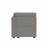Sky Corner Seat 24" Gray With Pillow-126756068