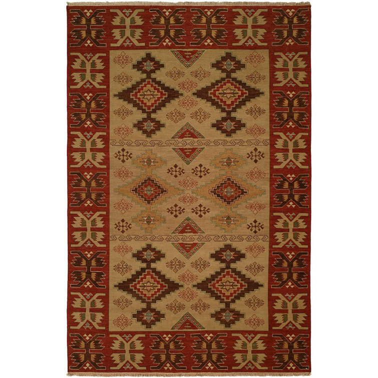Wool Ikat Indoor Rug