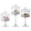 Kitchen Glass Cookie Jars Canister Set