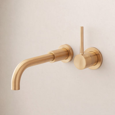 Lexia Wall-Mounted Widespread Bathroom Faucet