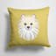 Coussin décoratif intérieur/extérieur poméranie damier clair-14982875