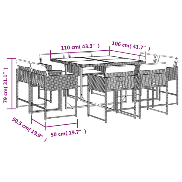 Dimensions du produit
