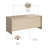 Studio C Synthetic Laminate Computer Desk-924372730-935222883