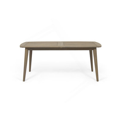 Outdoor Acacia Wood Expandable Dining Table