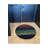 Multicolored Striped Patterned Round Woven Base Modern Decorative Carpet-837031117