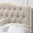  Tufted Upholstered Headboard, Solid Wood Head Board with Wood Legs, Adjustable Height Bed-128148676-103914134