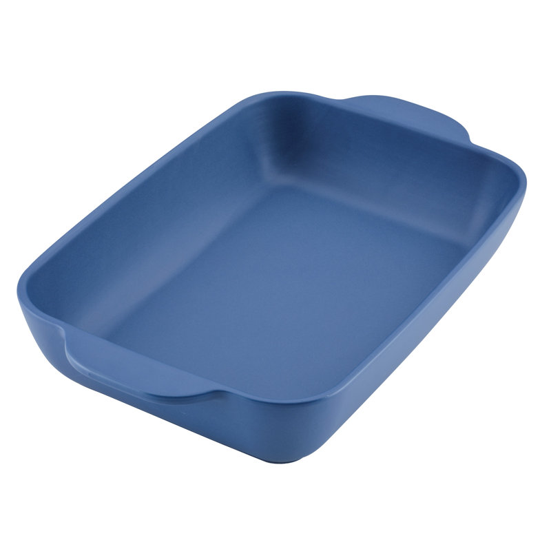 Anchor Blue Ceramic Rectangular Baking Dish, 9 x 13 Inch