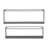 Saliyah 2 Piece Accent Shelf