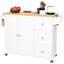 Marib Kitchen Island with Solid Wood Top-237235543