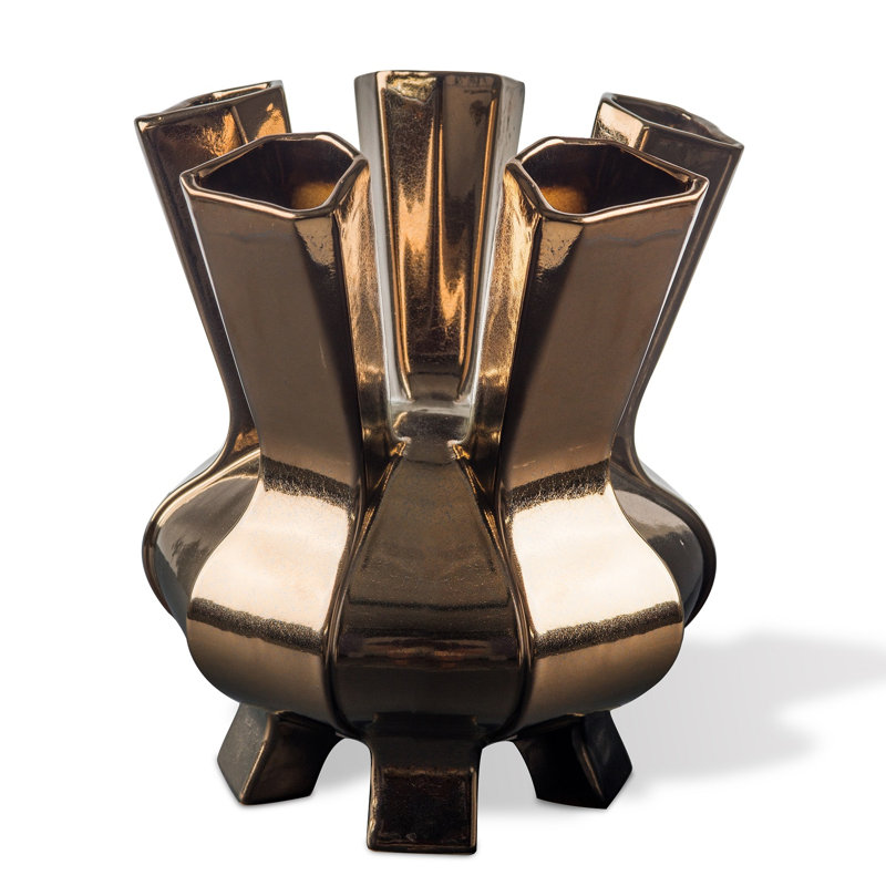 Vase Alfrida, bronze pui