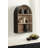 Arcott Wood Arched Wall Storage Shelf-876411122