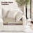 114" Cloud Couch, Oversized Modular Comfy Sofa For Living Room, U Shaped Sectional Couches With Detachable Sofa Cover, Storage Ottoman-294346990