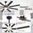 Indoor Ceiling Fan With Light Kit And Remote, Reversible Motor-255617307-254132126-254132097
