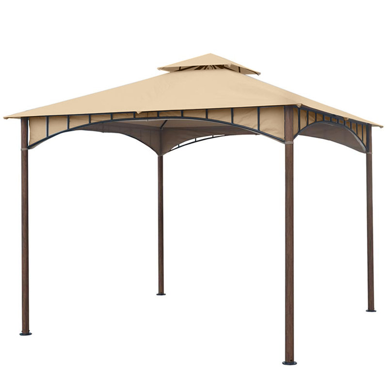 Garden Winds Beige Fabric Replacement Canopy for Gazebo