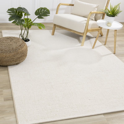 Tapis blanc crème Oilla