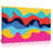 Abstract Colors Waves Canvas Wall Art Picture Print-588493956