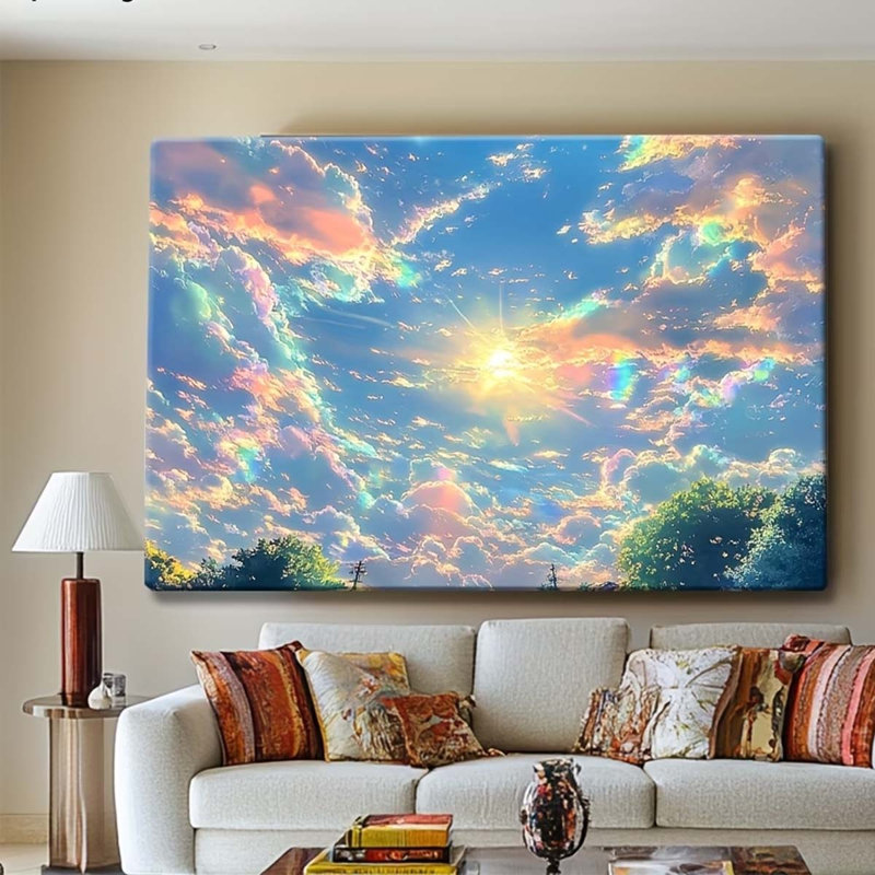 1 Piece Wrapped Canvas Wall Art
