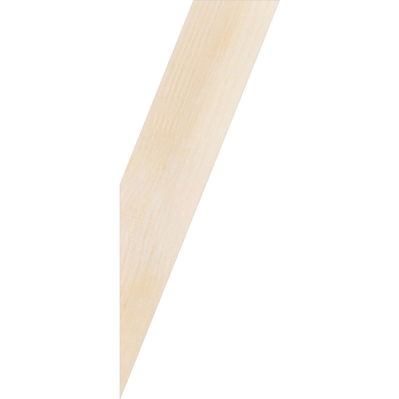 Attelle de genou traditionnelle, Douglas (sciage brut), H 20 po x l 4 po x P 8 po