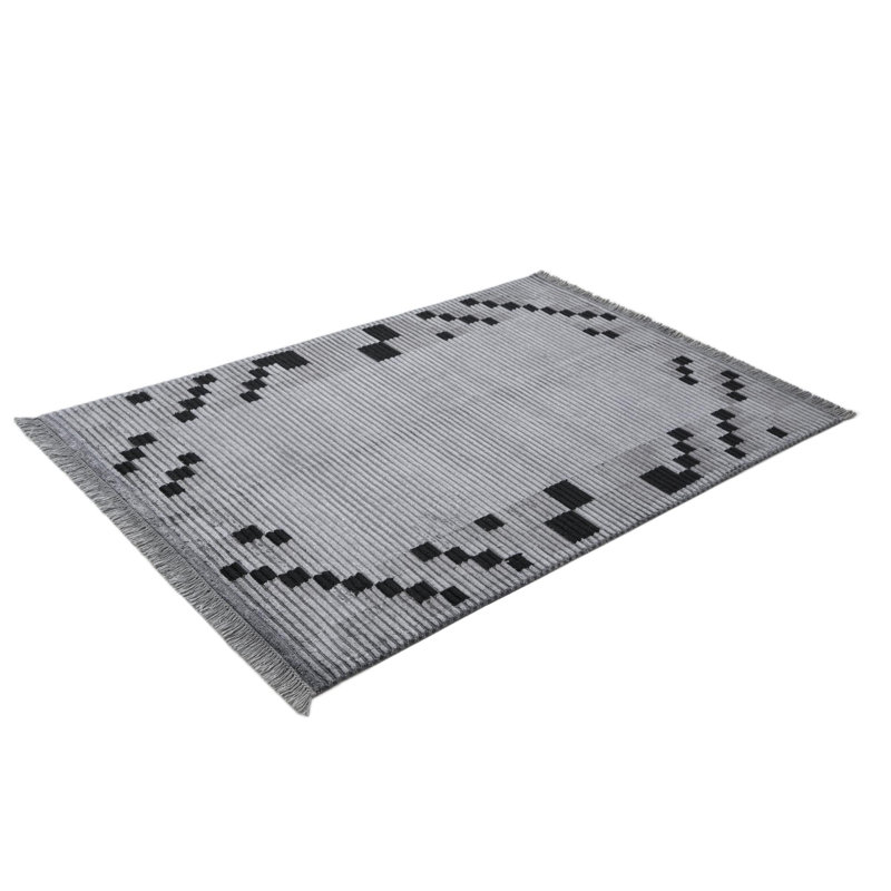 Tapis gris foncé Osborne
