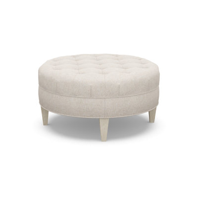 Round Tufted Ottoman