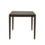  Ensemble de table rectangulaire 4 personnes Didmarton avec chaises rembourrées vertes-36504916