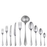 Dolce Vita Flatware Set - 87 Pieces - Pewter