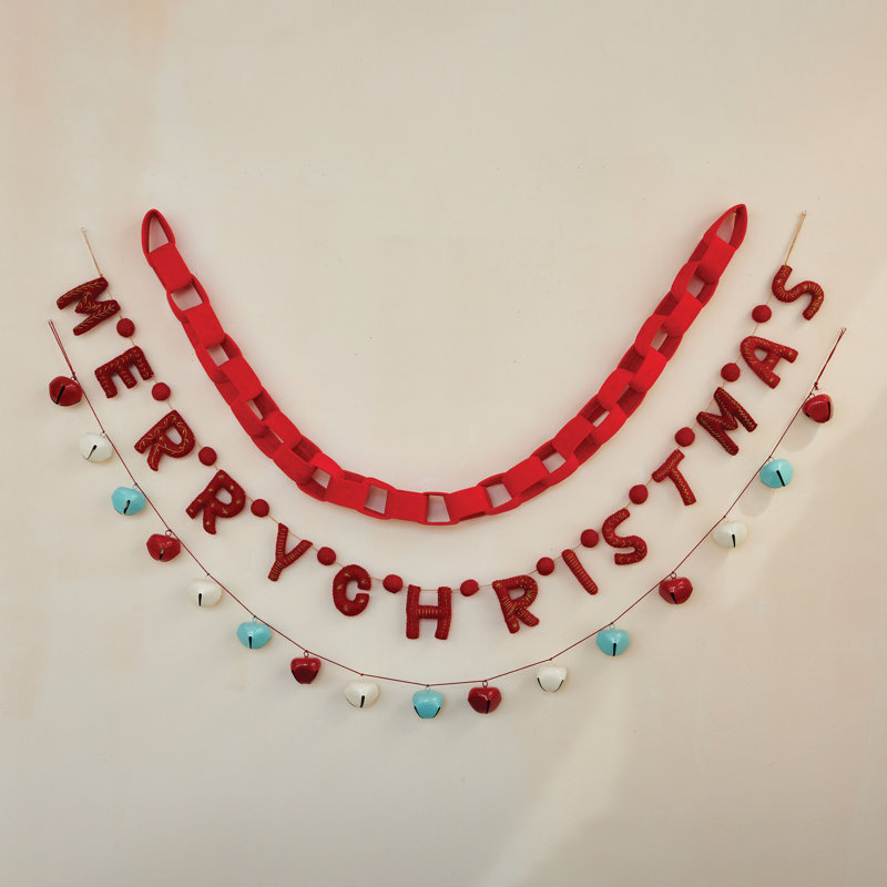 Velvet Chain Link Garland