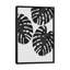 « monstera leaf iii », reproduction d’impression sur toile en noir-74424737-74424736-29681732