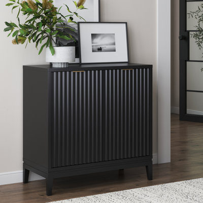Rubberwood Accent Cabinet with 2-Door