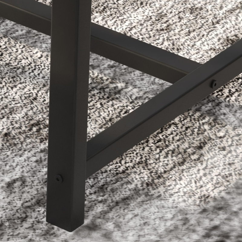 Dining Table With Bench, Gray