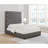 Tufted Upholstered Eastern King Panel Bed