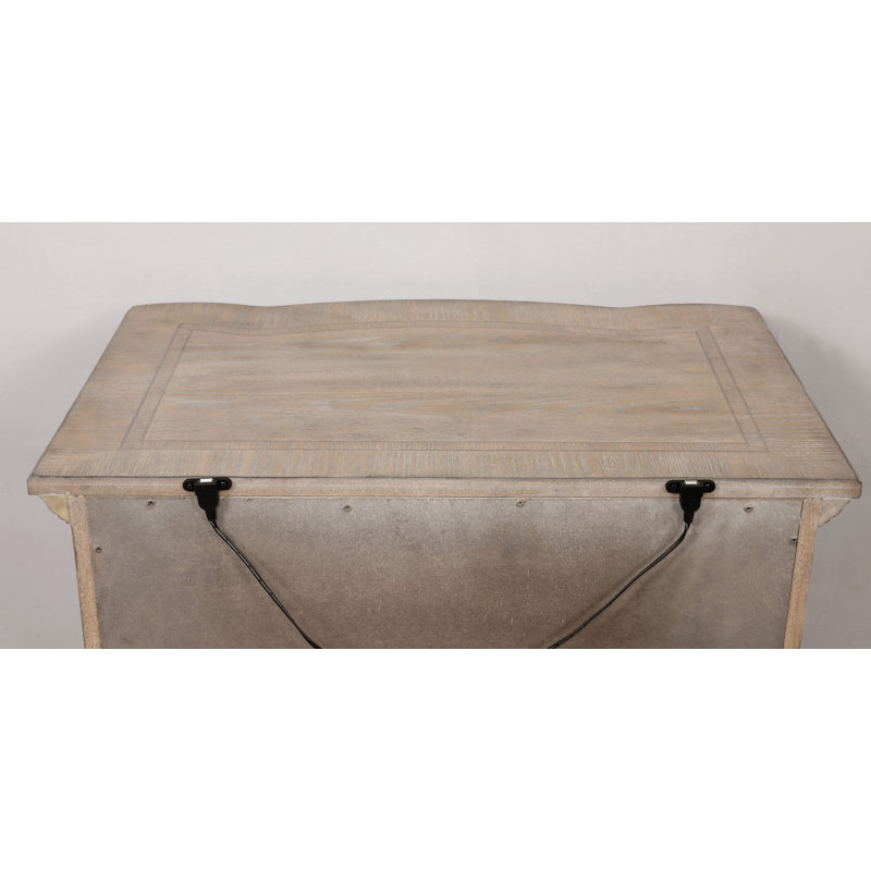Table de chevet 3 tiroirs Kaydence