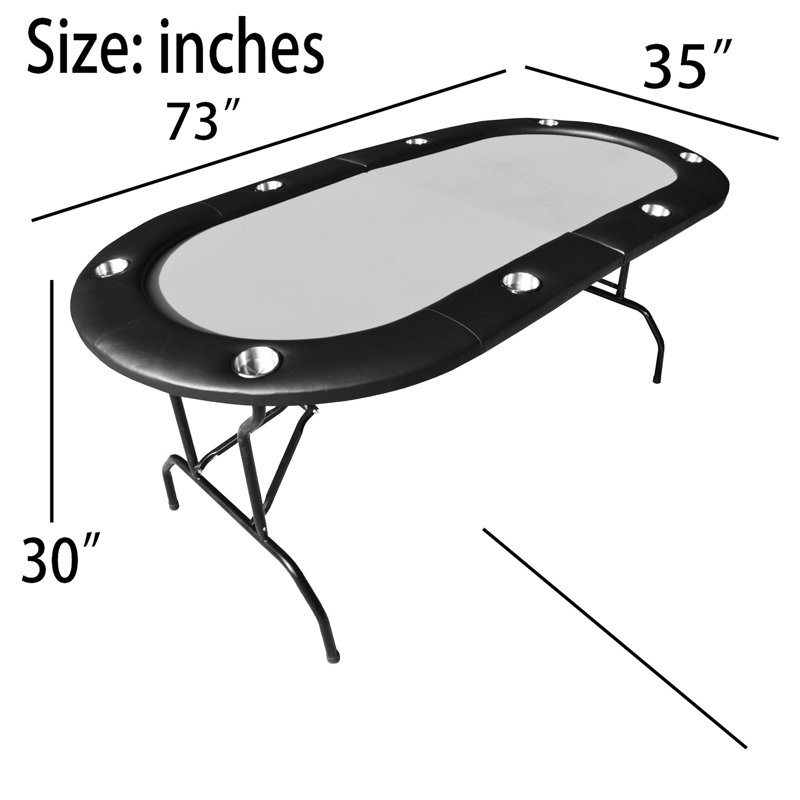 Table multi-jeux 35 po, Rouge