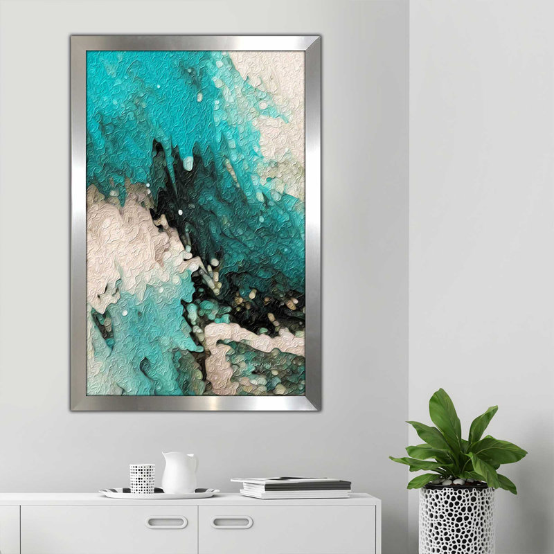 «I Will Sing Praises, Psalm 59:17» par Mark Lawrence, reproduction d'art, Encadrement argenté, H 49,5 po x l 33,5 po x P 1 po
