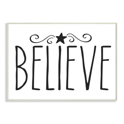 " Believe "
