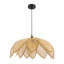 Luminaire suspendu en rotin, luminaire suspendu - ampoule E26 (non incluse) - P 25,6 po x H 11,81 po