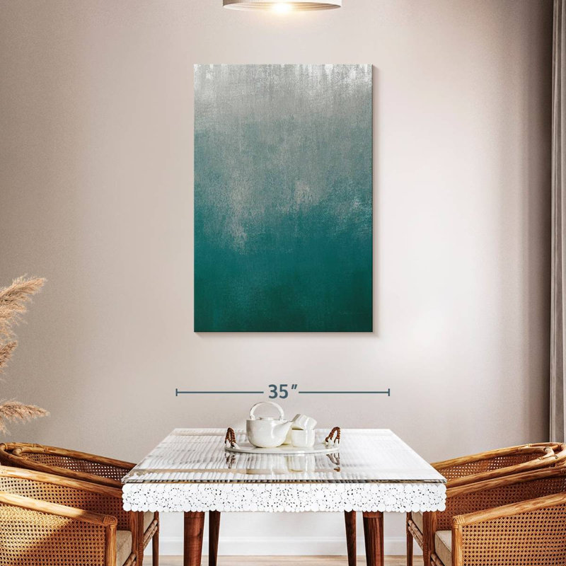 Avery Silver Wave Green II, 45" H x 30" W