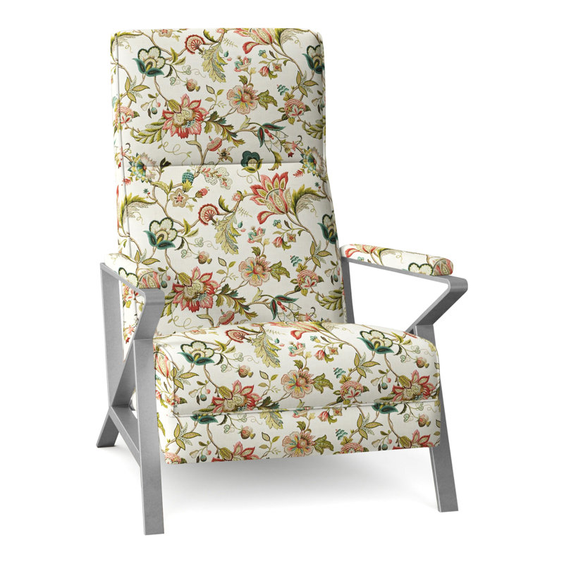Infinity 28.25" Wide Manual Standard Recliner, Brushed Nickel, Perigold Ingrid 317