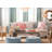 Beach Vacation Striped Reversible Throw Pillow-2118956002-2118956003