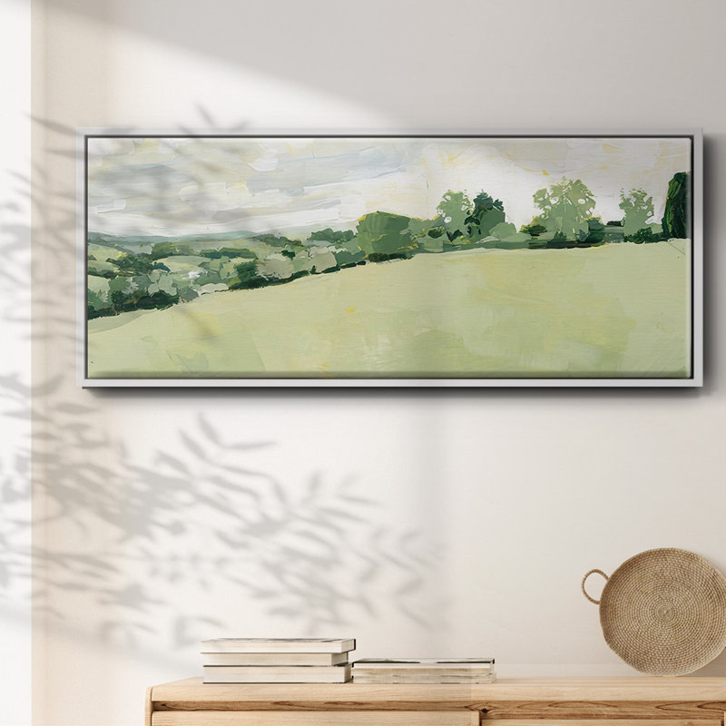 Pearly Pasture II - toile encadrée