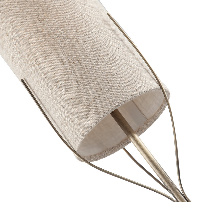 Metal Torchiere Lamp