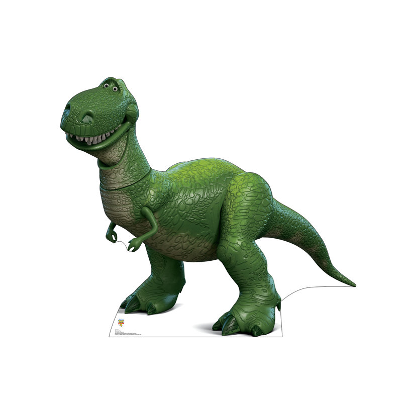 Rex Toy Story 4 Life-Size Green Cardboard Cutout Standee