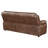 Worthington Dark Brown Padded Arm Sofa