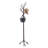 Hauser Metal Hall Tree Freestanding Coat & Hat Rack with Branches