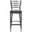 Loughran Ladder Back Metal Restaurant Barstools-94596162-94596160-21223157